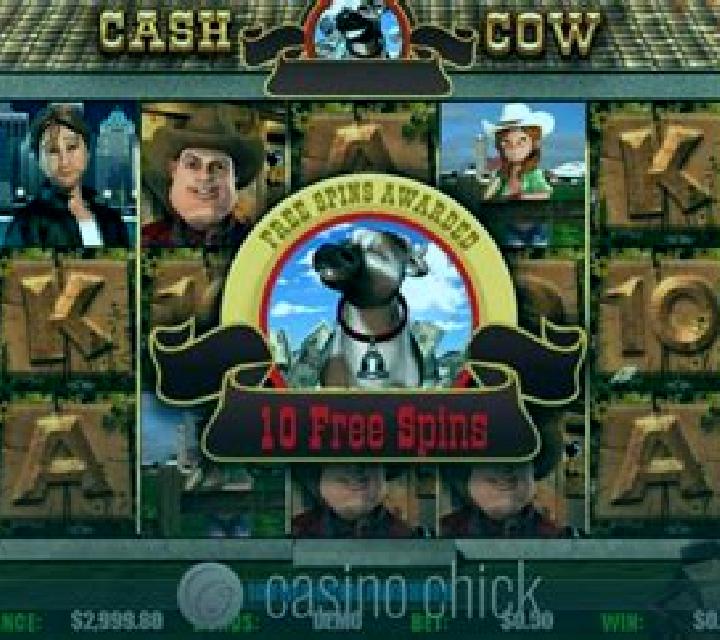 Milk the Cash Cow slot game